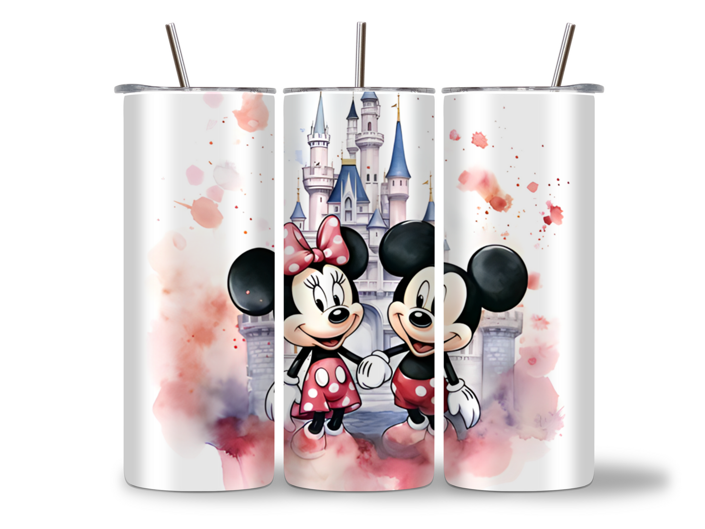 Mickey & Minnie Castle - Tumbler & Bottle
