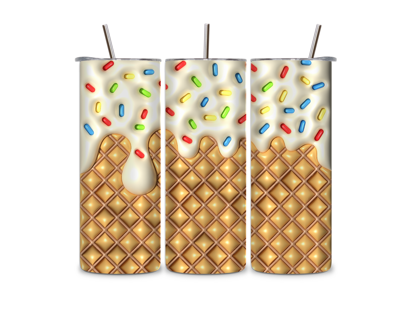 Vanilla Icecream - Tumbler & Bottle