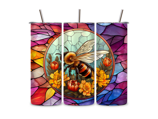 Stained Glass Bee - Tumbler & Bottle