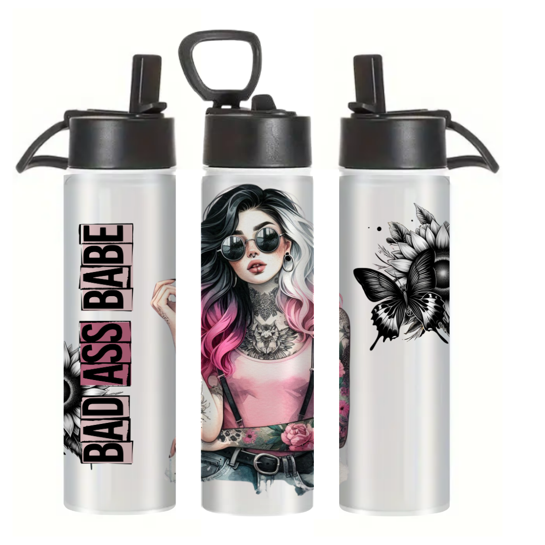 Bad Ass Babe - Tumbler & Bottle