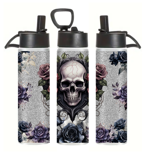 Gothic Vibe Skull - Tumbler & Bottle