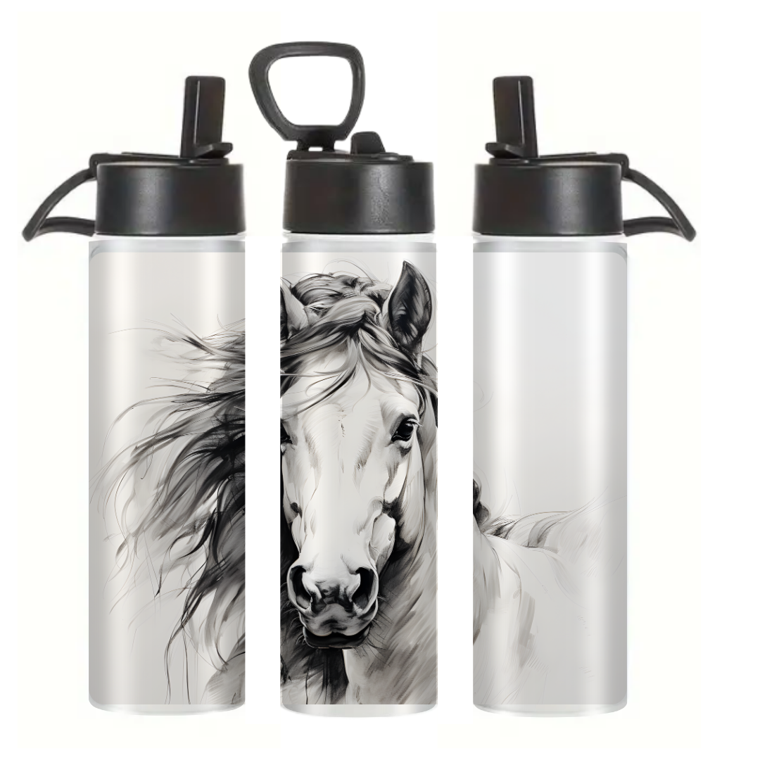 Horse Sketch - Tumbler & Bottle