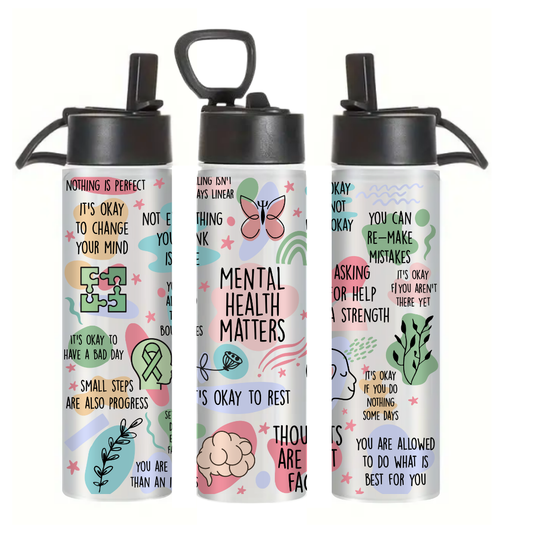 Mental Health Matters - Tumbler & Bottle