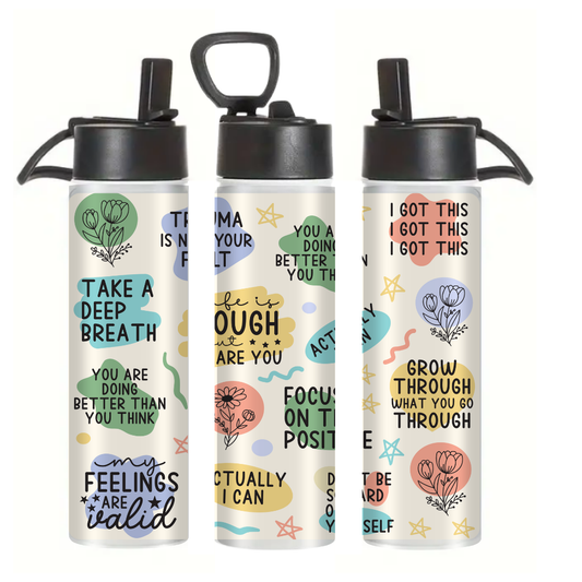 Motivational Affirmations - Tumbler & Bottle