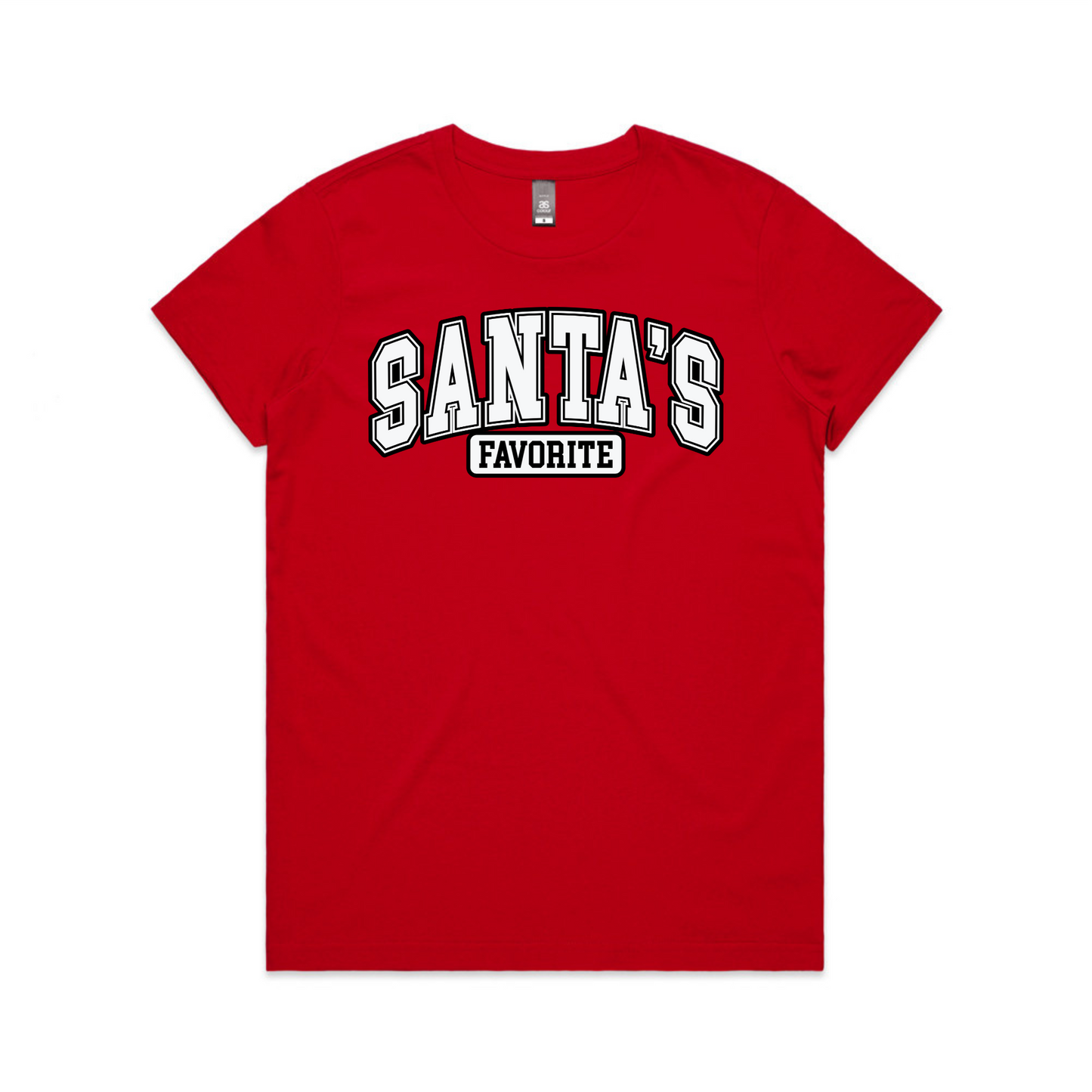 Santa's Fave XMAS - Womens Tee