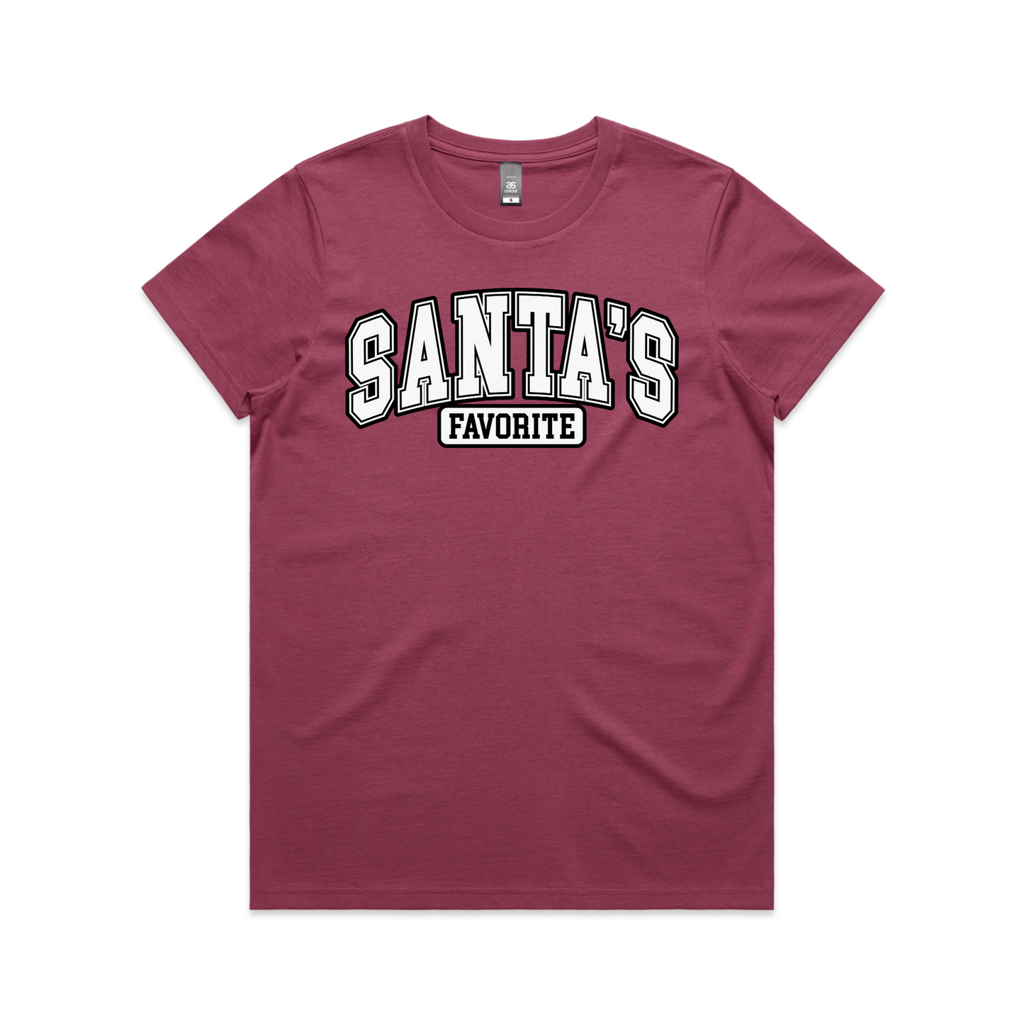 Santa's Fave XMAS - Womens Tee