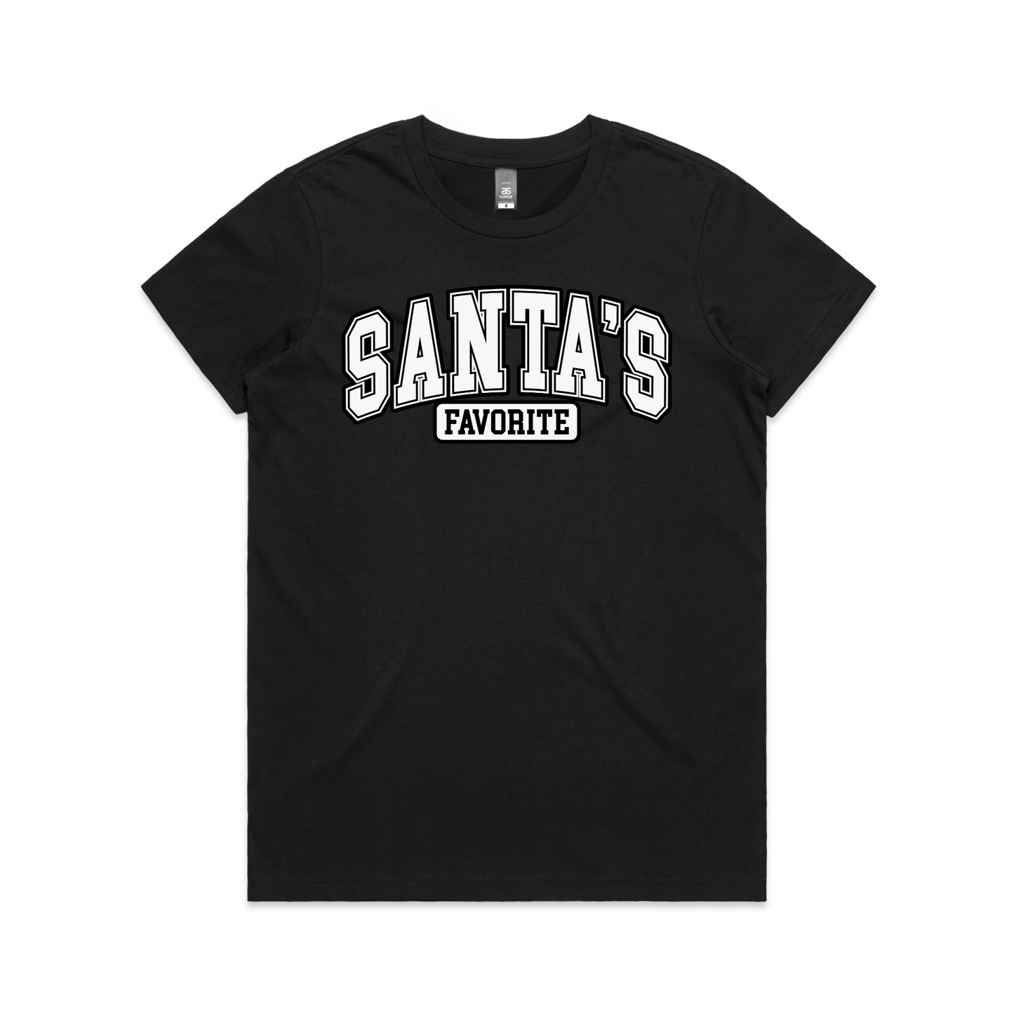 Santa's Fave XMAS - Womens Tee