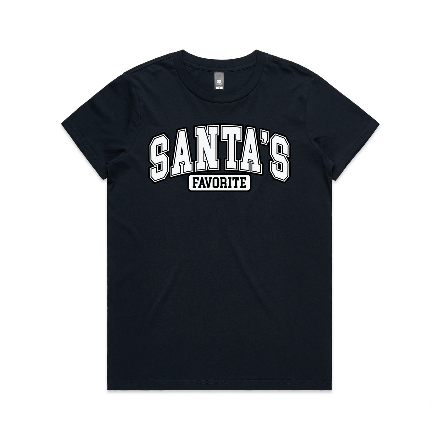 Santa's Fave XMAS - Womens Tee