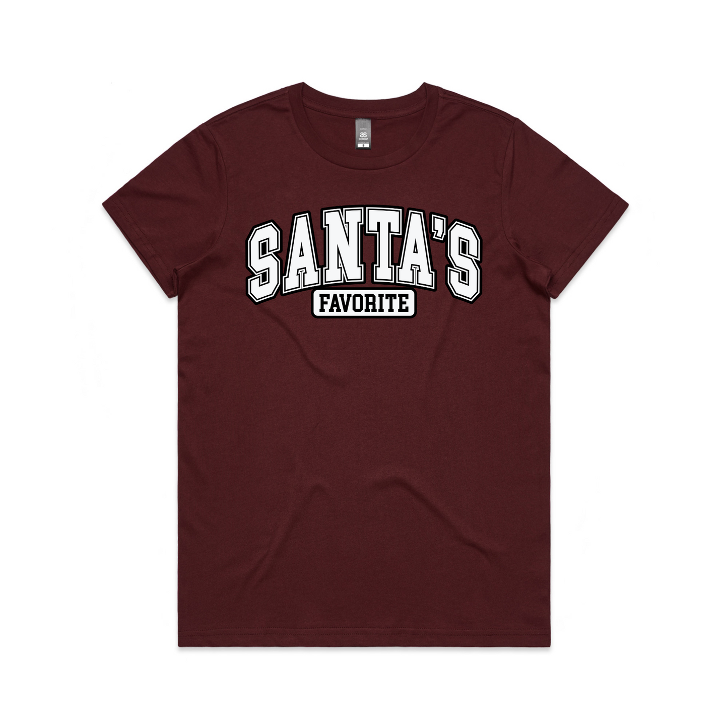 Santa's Fave XMAS - Womens Tee