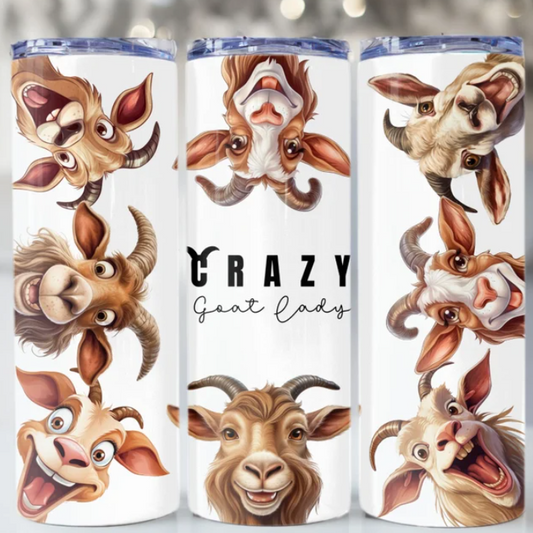 Crazy Goat Lady - Tumbler & Bottle