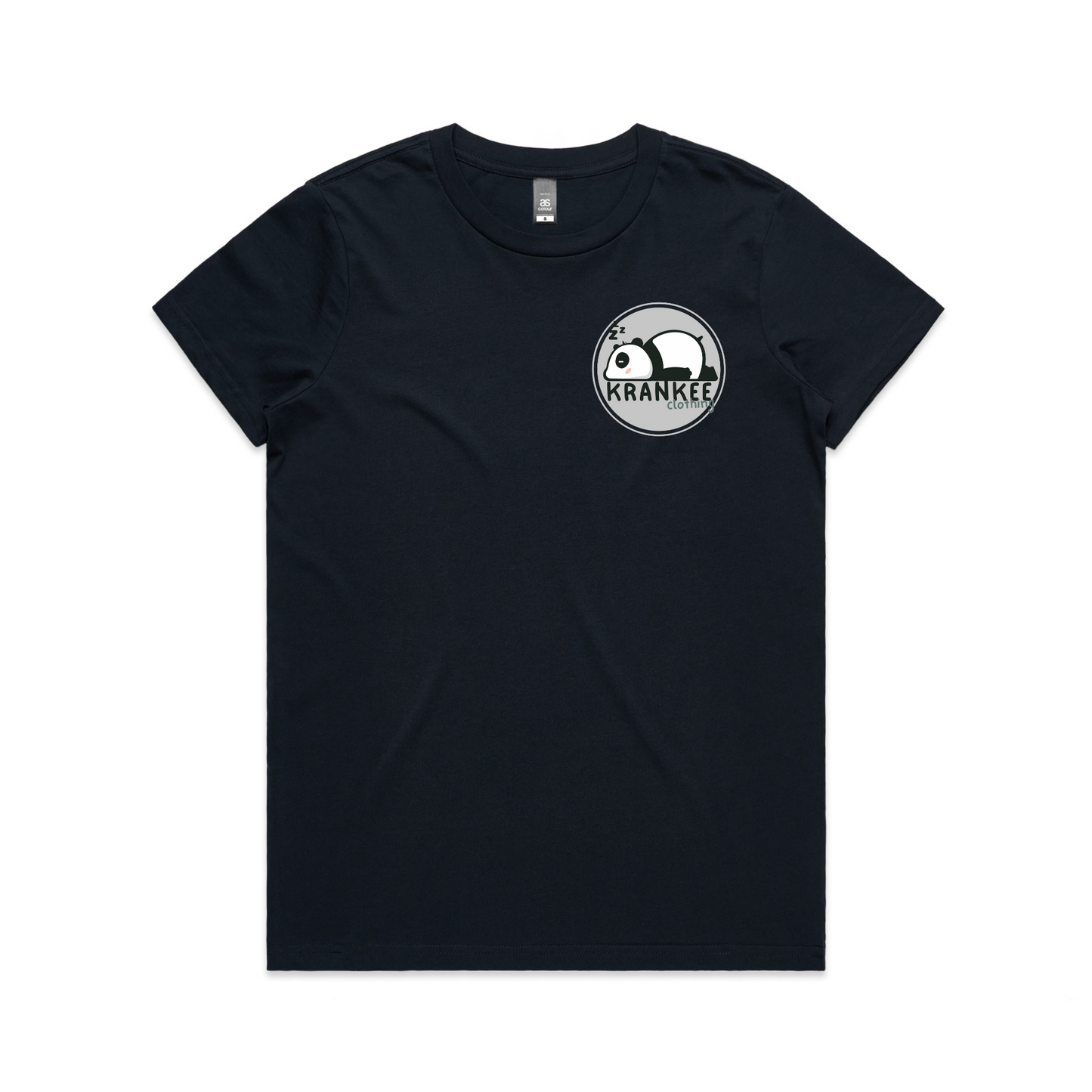 Womens Krankee Panda Tee