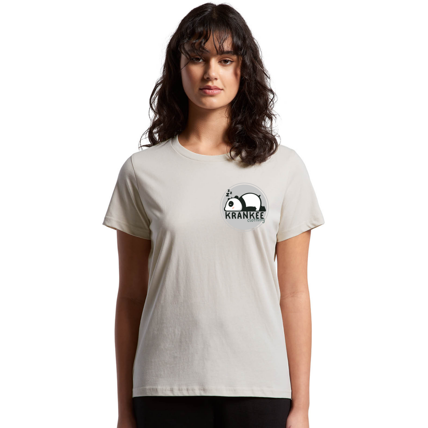 Womens Krankee Panda Tee