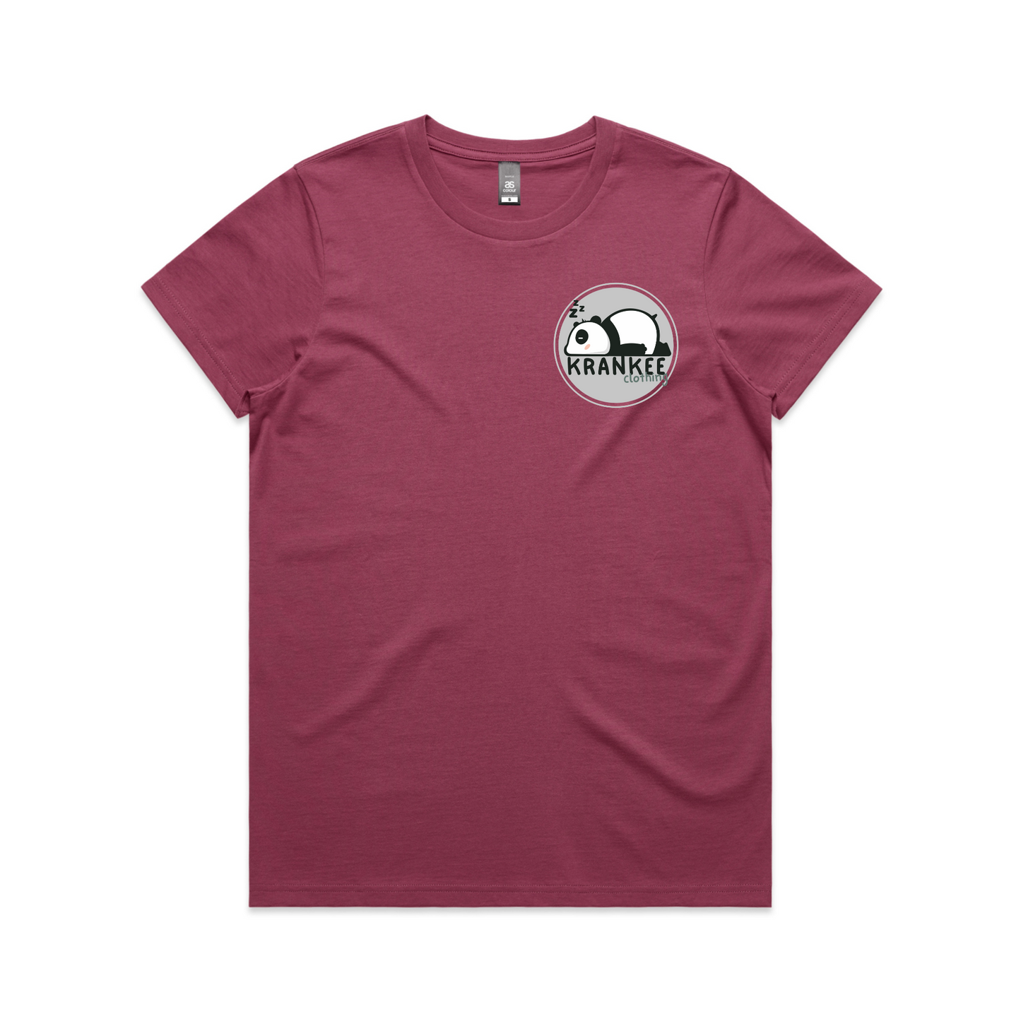 Womens Krankee Panda Tee