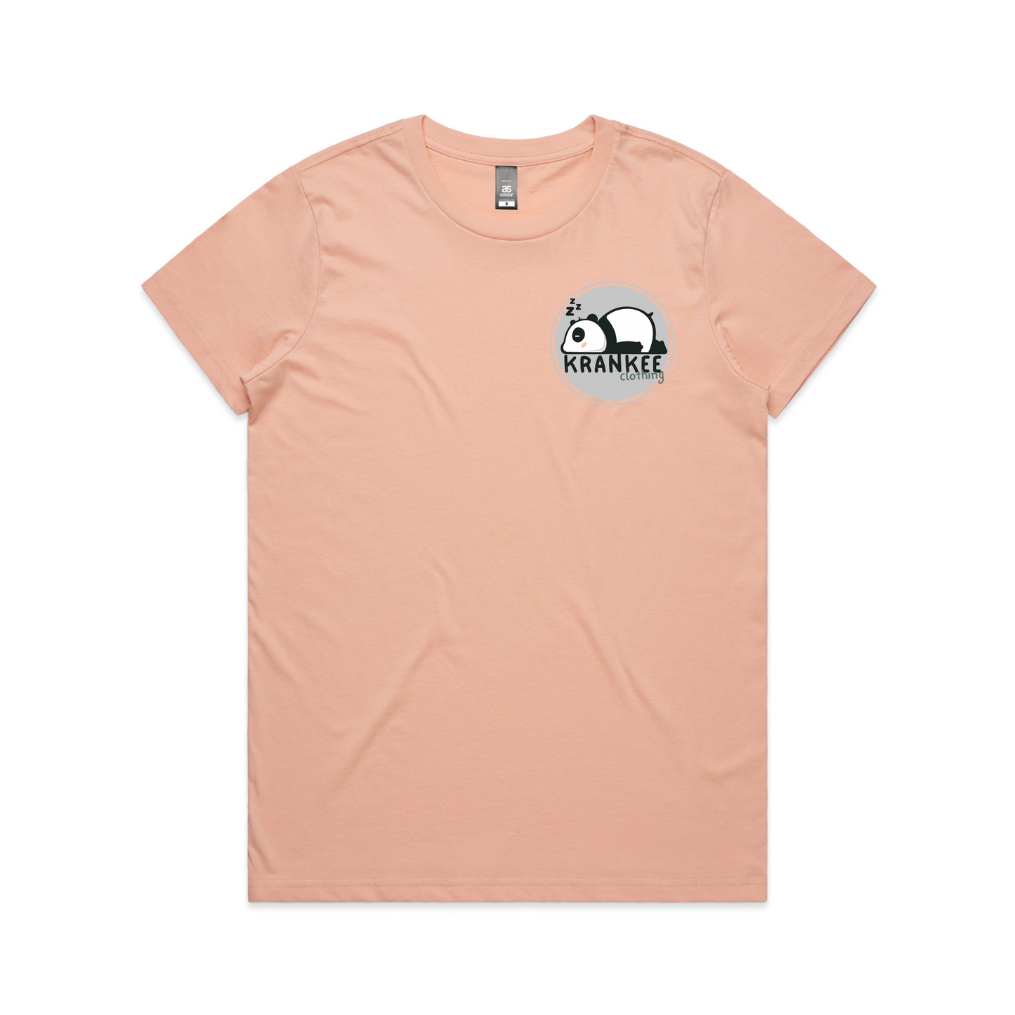 Womens Krankee Panda Tee