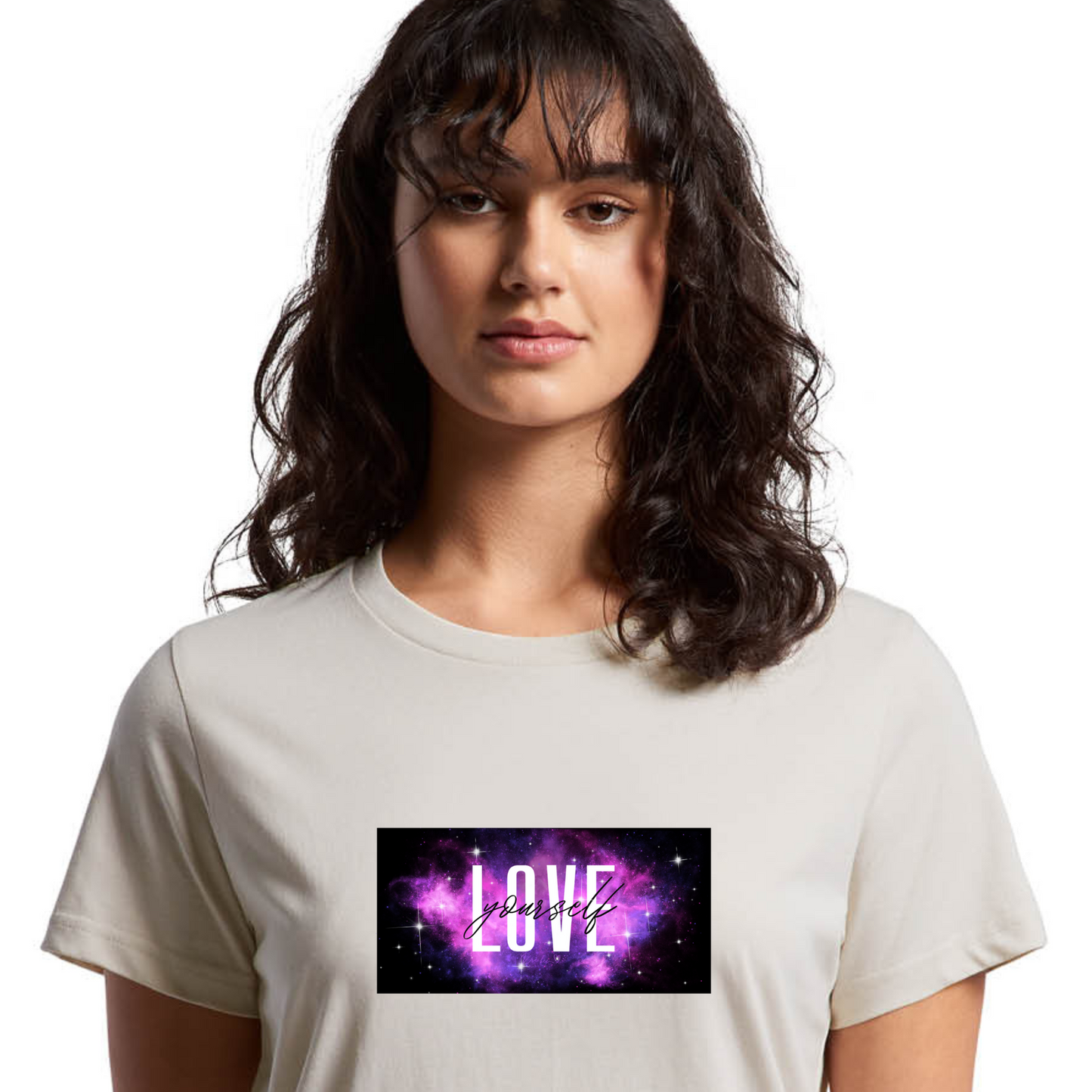 Womens Galaxy Love Tee
