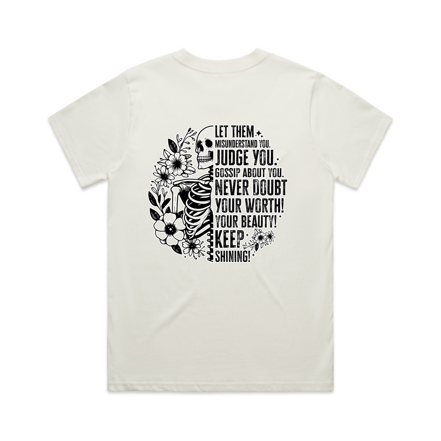 Let Them Skull Back -Womens Original Tee