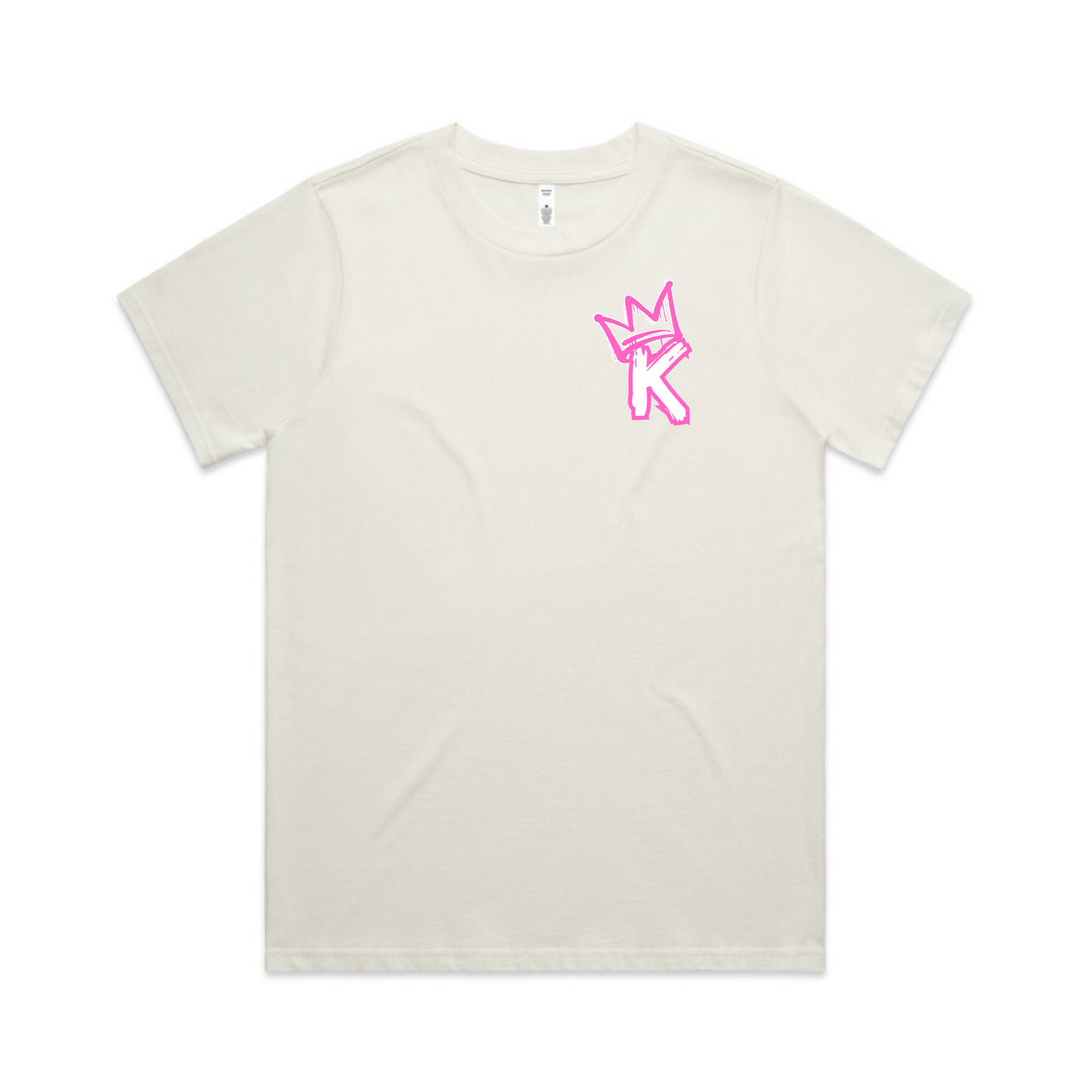 Pink Back Crown - Womens Original Tee