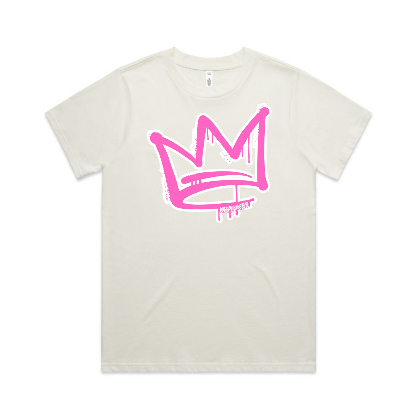 Pink Front Crown - Womens Original Tee