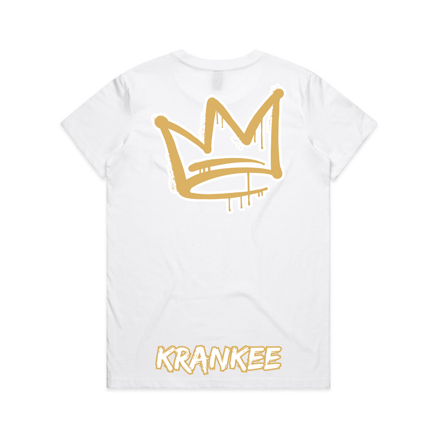 Gold Back Crown - Womens Longer Tee