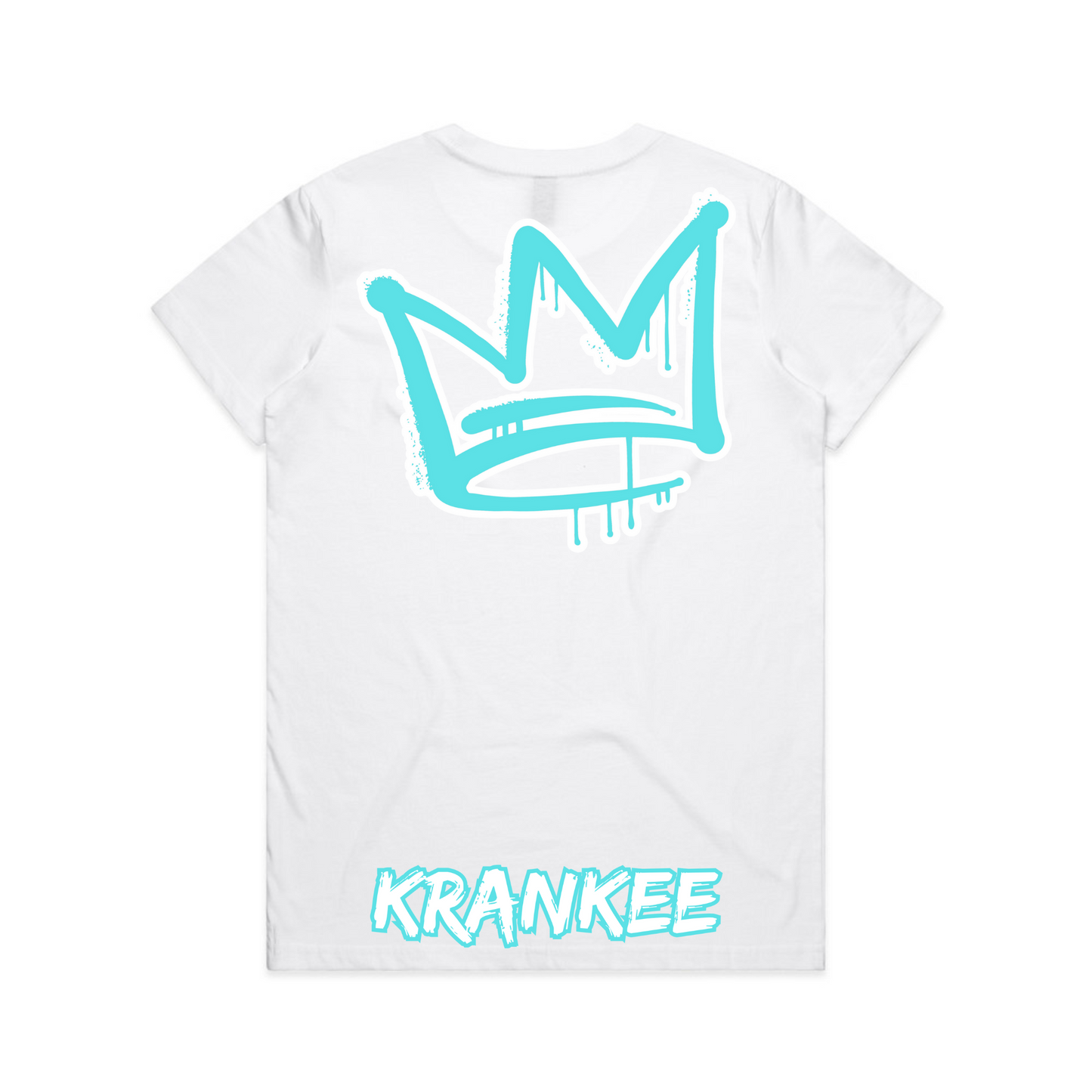 Aqua Back Crown - Womens Longer Tee