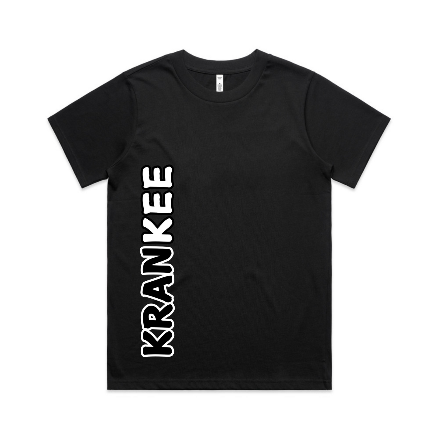 B/W Krankee Split - Womens Longer Tee