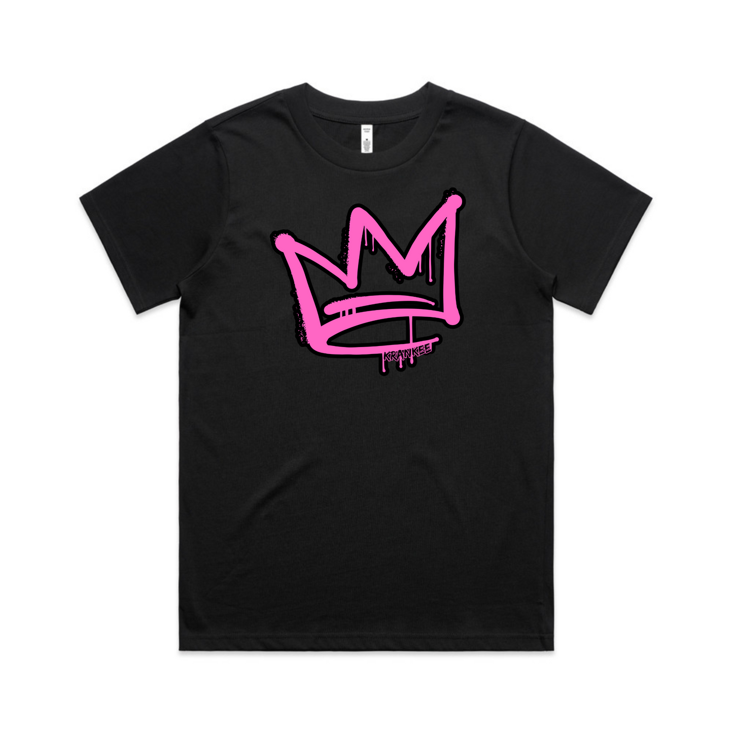 Pink Front Crown - Womens Original Tee