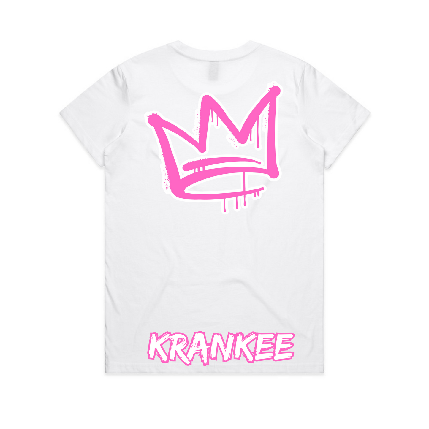 Pink Back Crown - Womens Original Tee