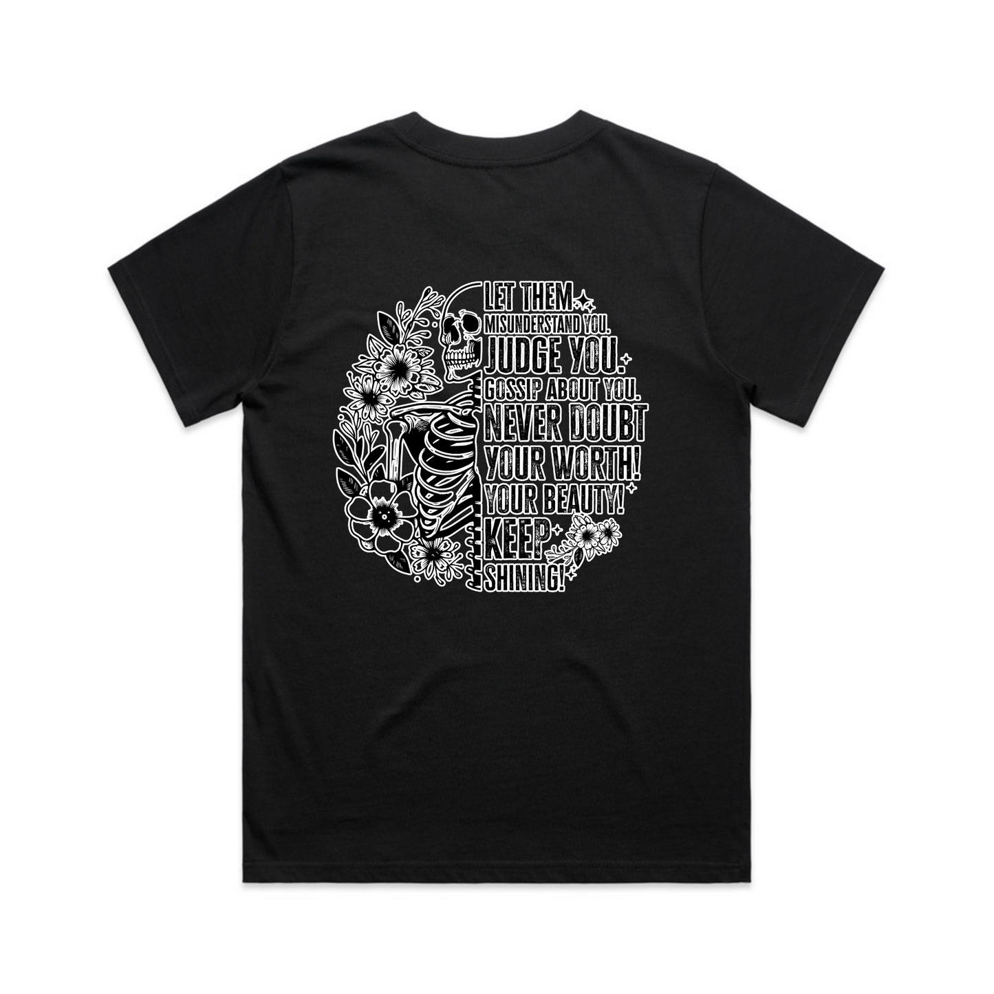 Let Them Skull Back -Womens Original Tee