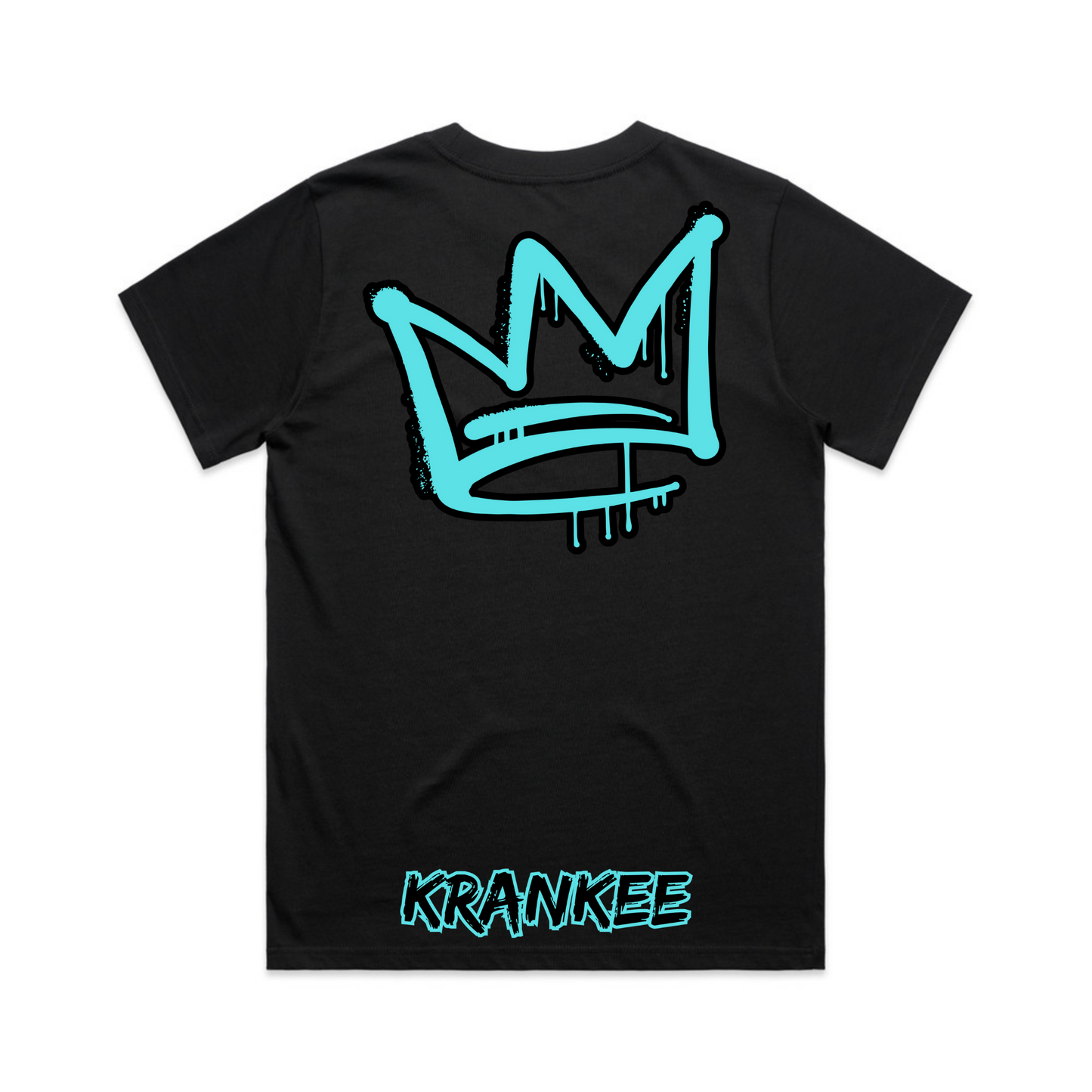 Aqua Back Crown - Womens Longer Tee