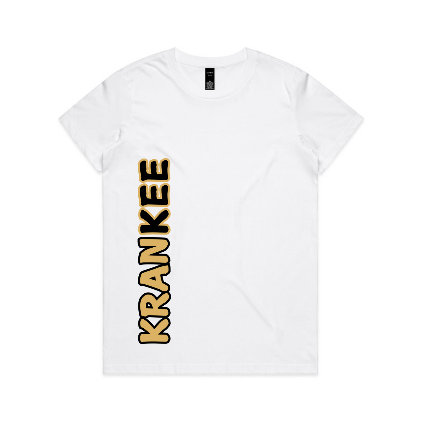 Gold Krankee Split - Womens Longer Tee