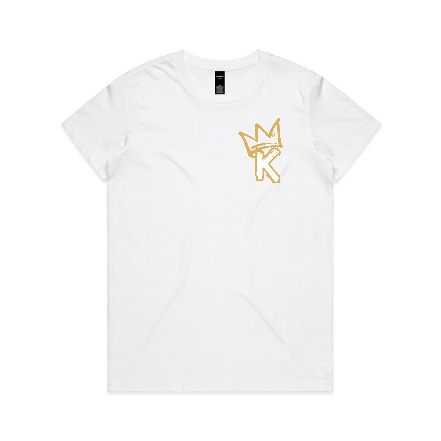 Gold Back Crown - Womens Longer Tee