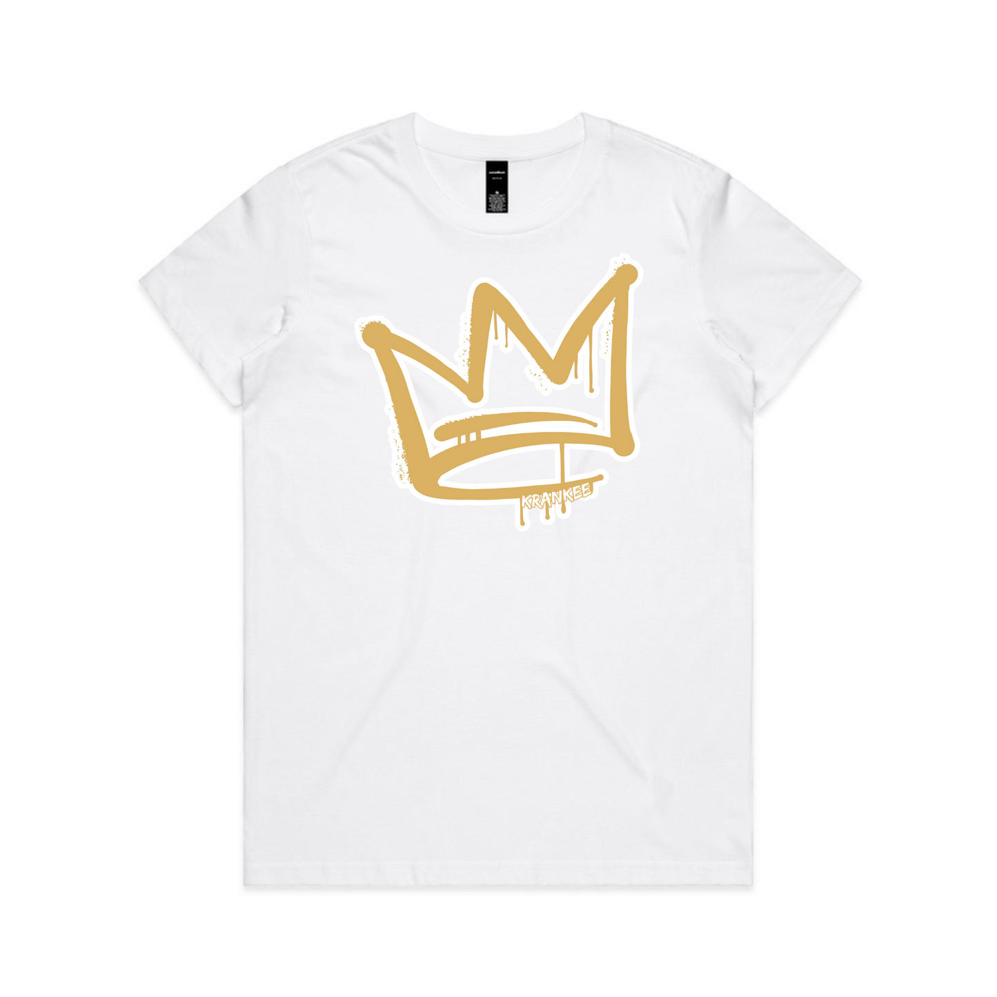 Gold Front Crown - Womens Longer Tee
