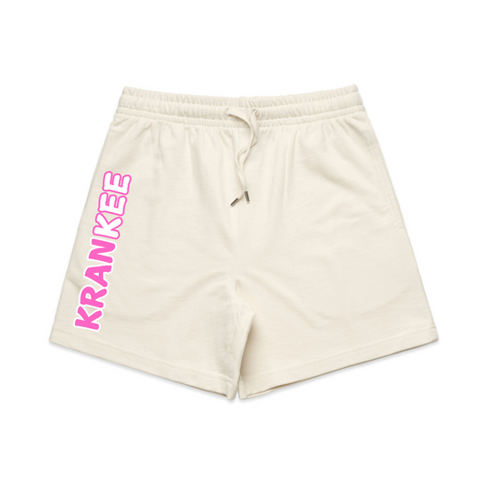 Pink Krankee Split - Womens Shorts