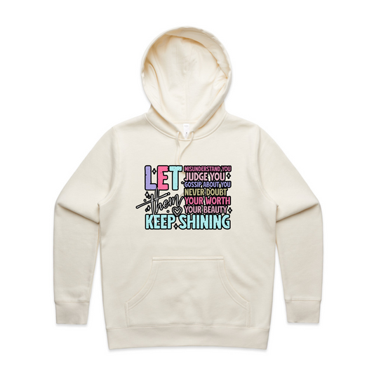 Let Them Front - Womens Staple Hoodie