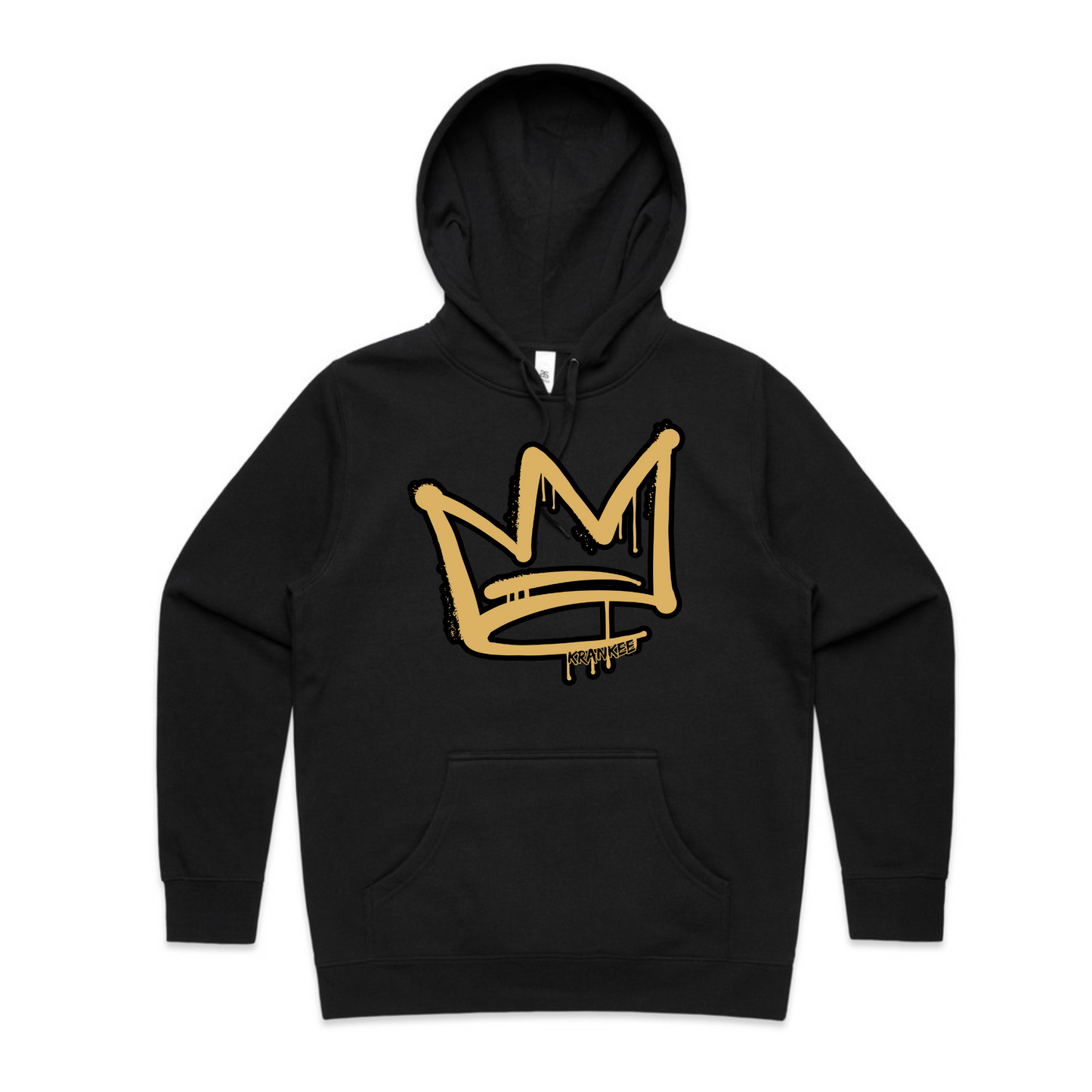 Gold Front Crown - Womens Staple Hoodie
