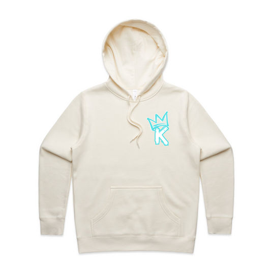 Aqua Back Crown - Womens Staple Hoodie