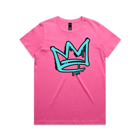 Aqua Front Crown - Womens Original Tee