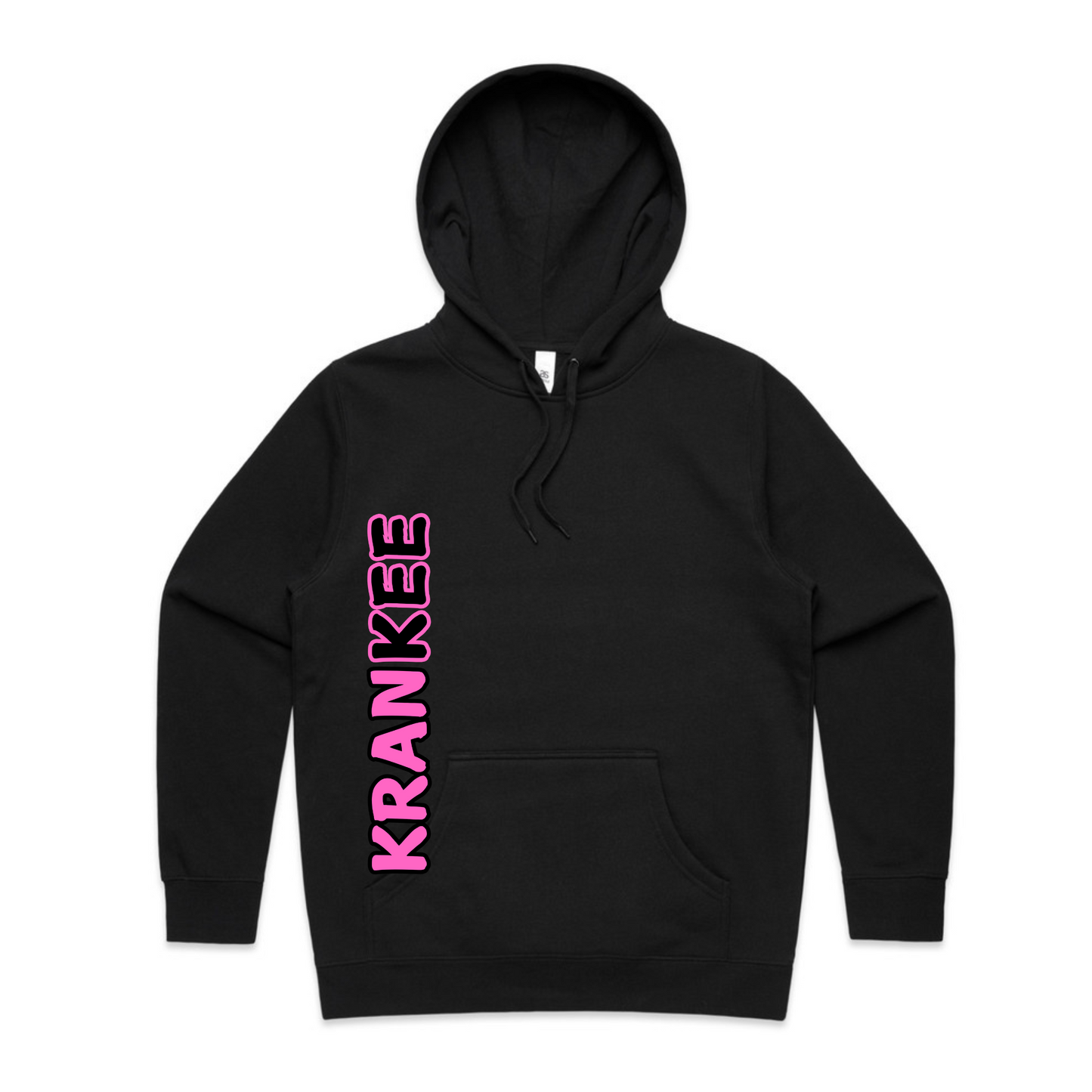Pink Krankee Split - Womens Staple Hoodie