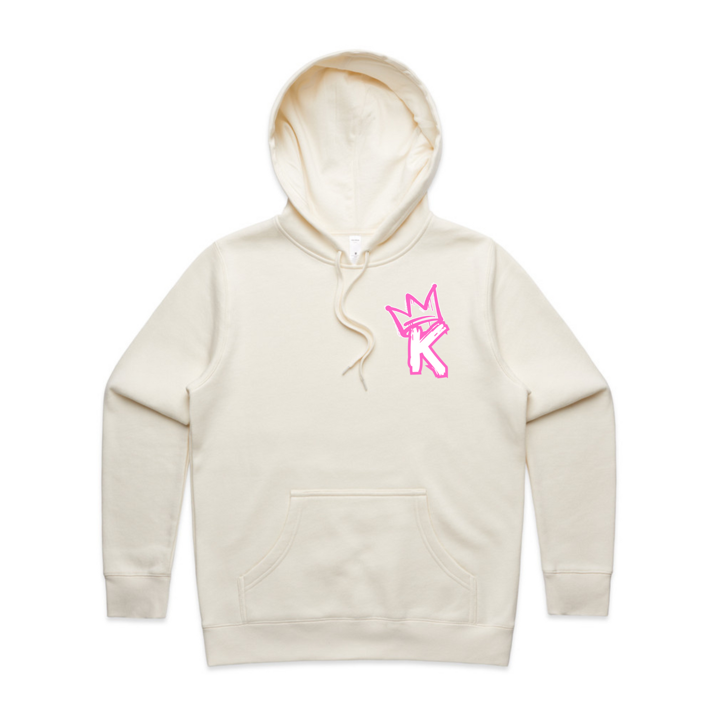 Pink Crown Back - Kids Hoodie