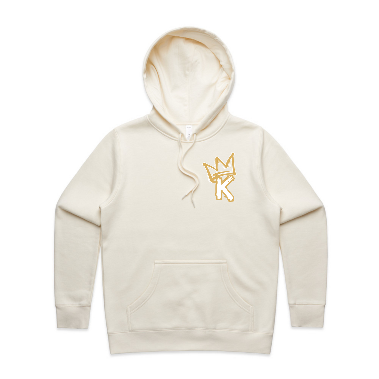 Gold Crown Back - Kids Hoodie