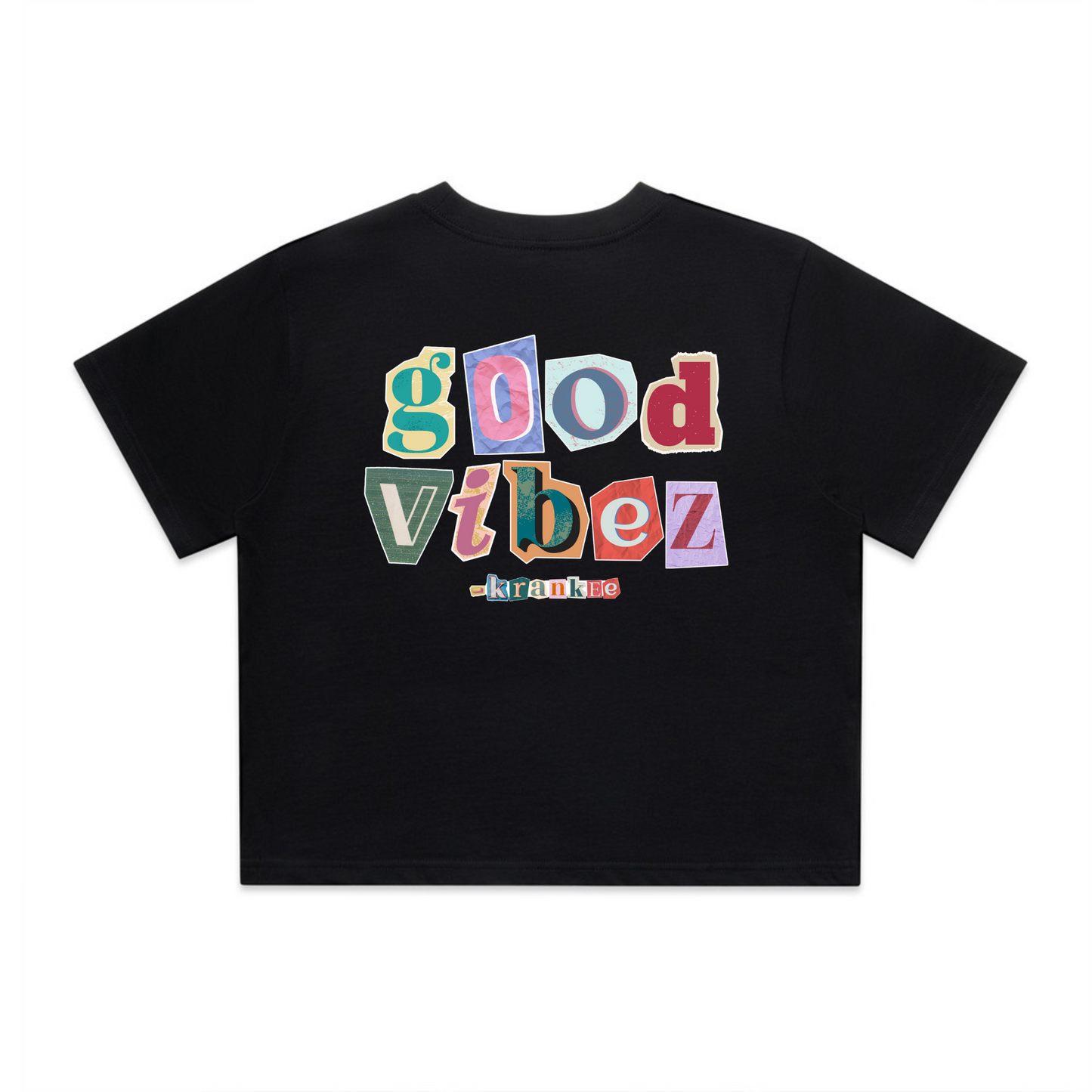 Good Vibez - Womens Crop Tee