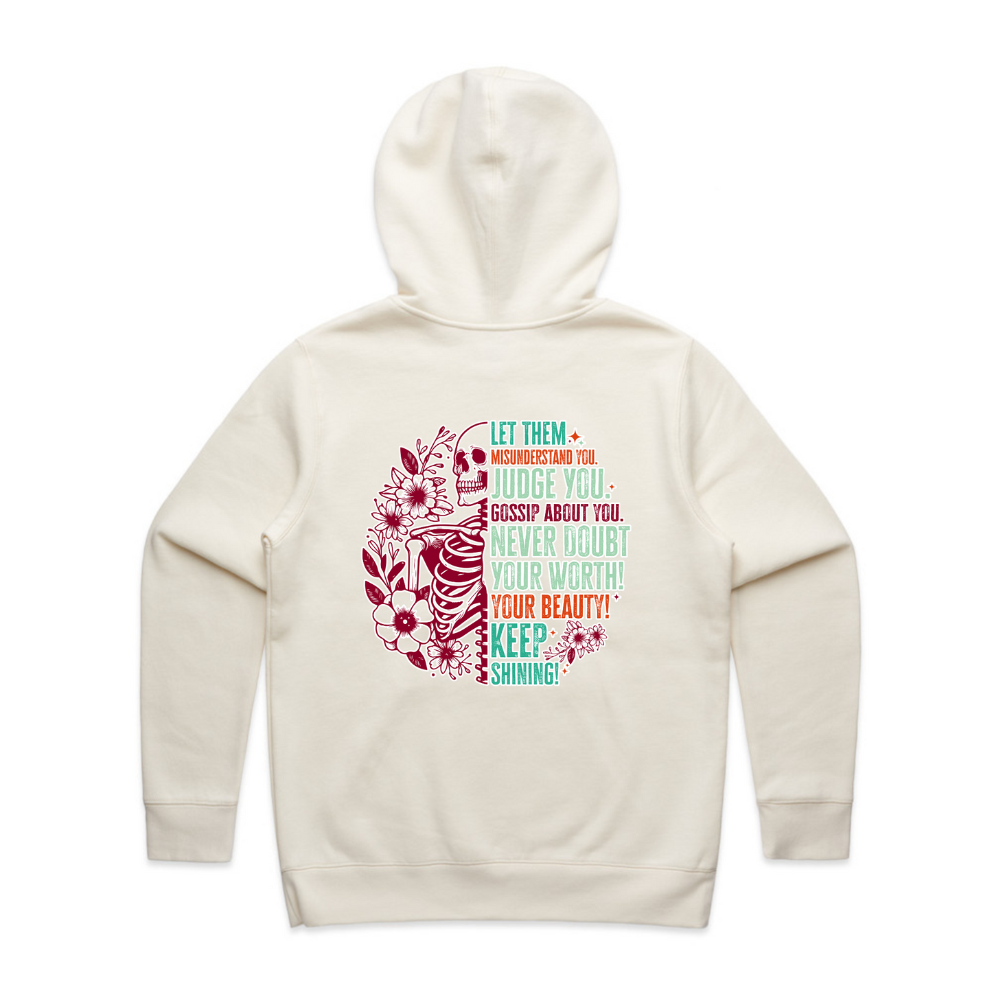 Let Them Skull Back - Womens Staple Hoodie