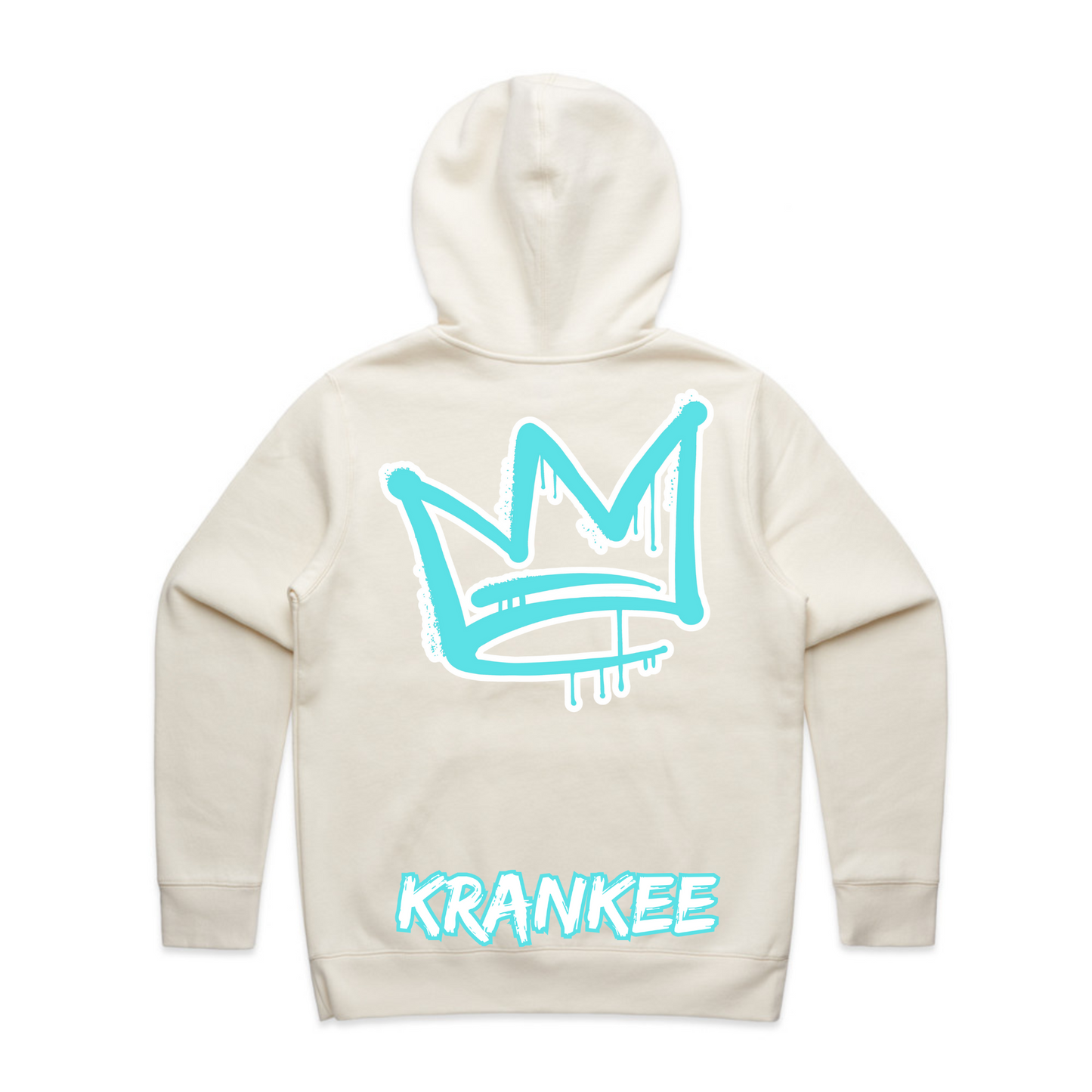 Aqua Back Crown - Womens Staple Hoodie