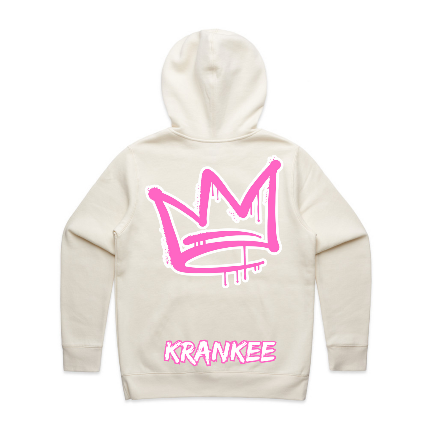Pink Back Crown - Womens Staple Hoodie