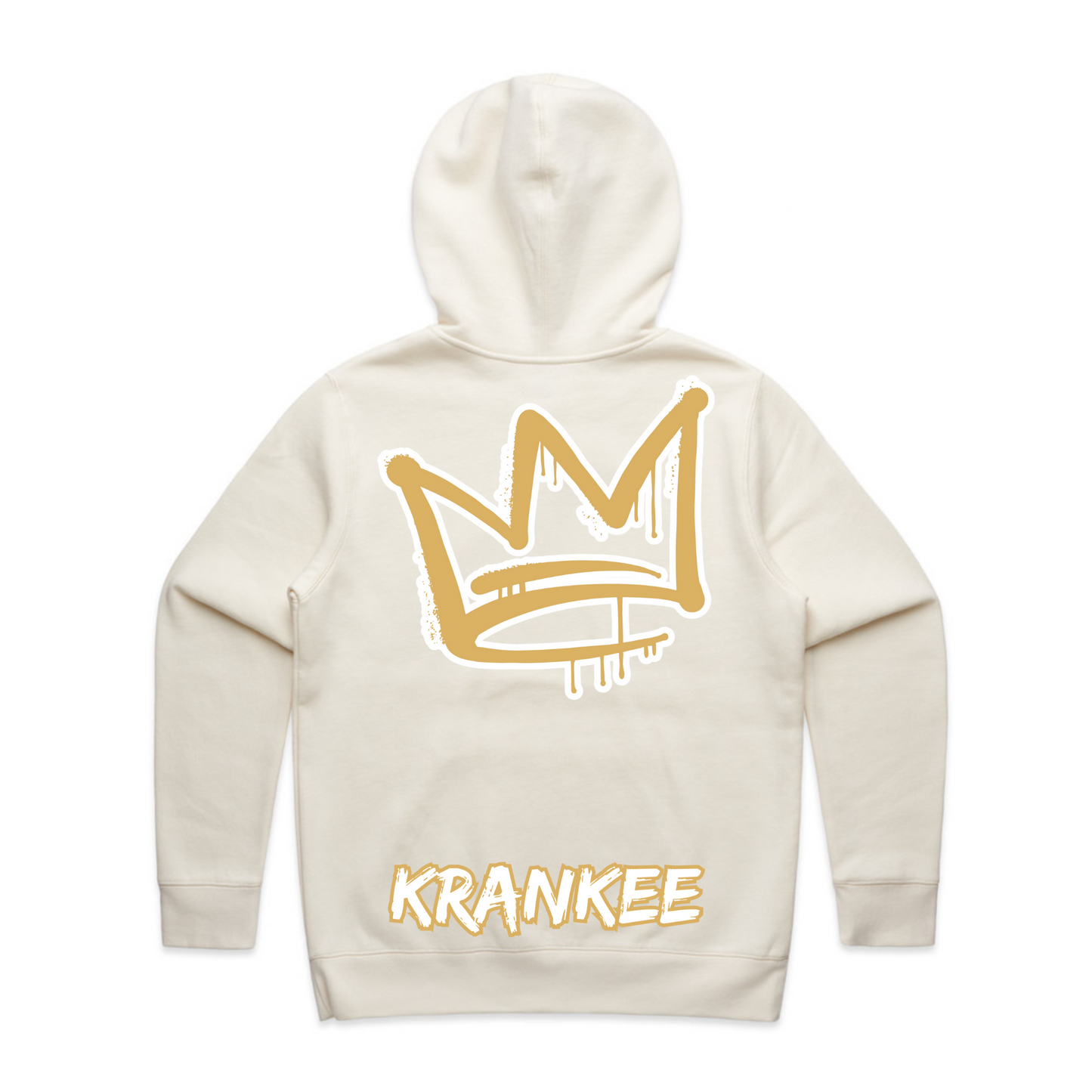 Gold Crown Back - Kids Hoodie