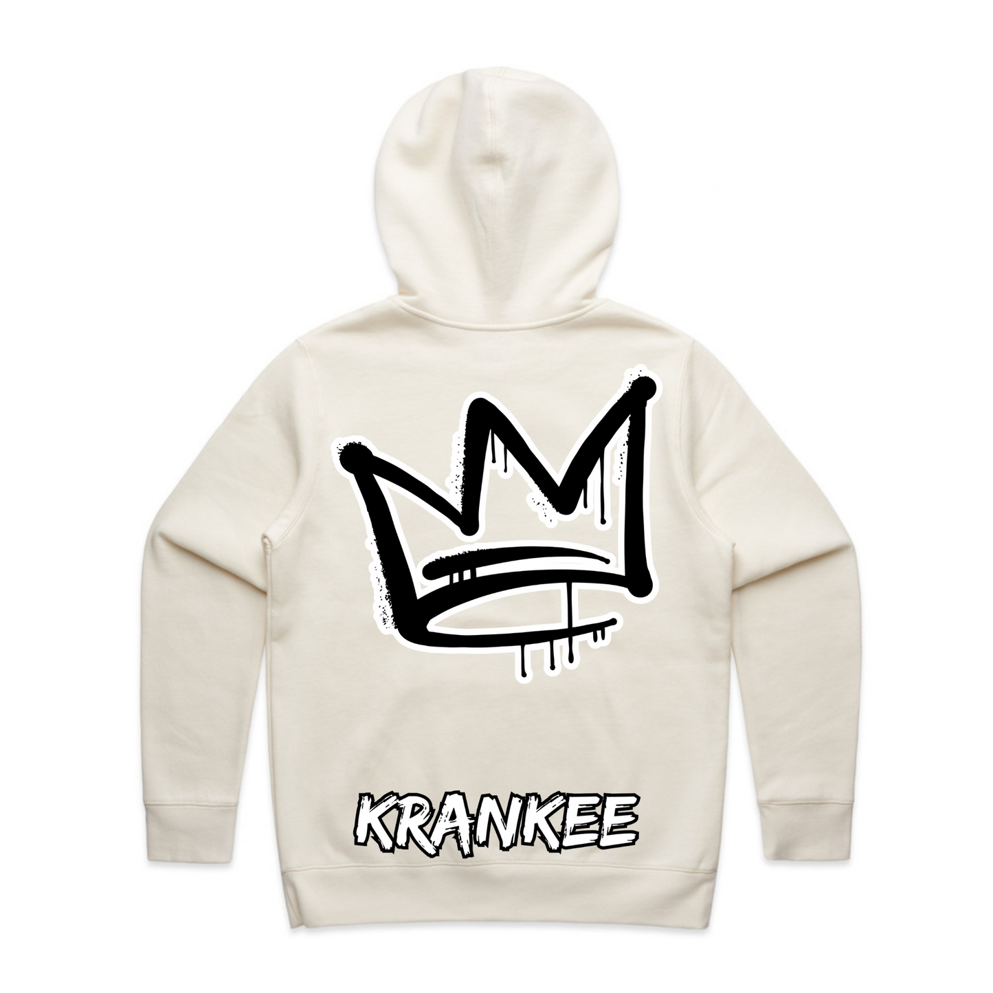 B/W Crown Back - Kids Hoodie