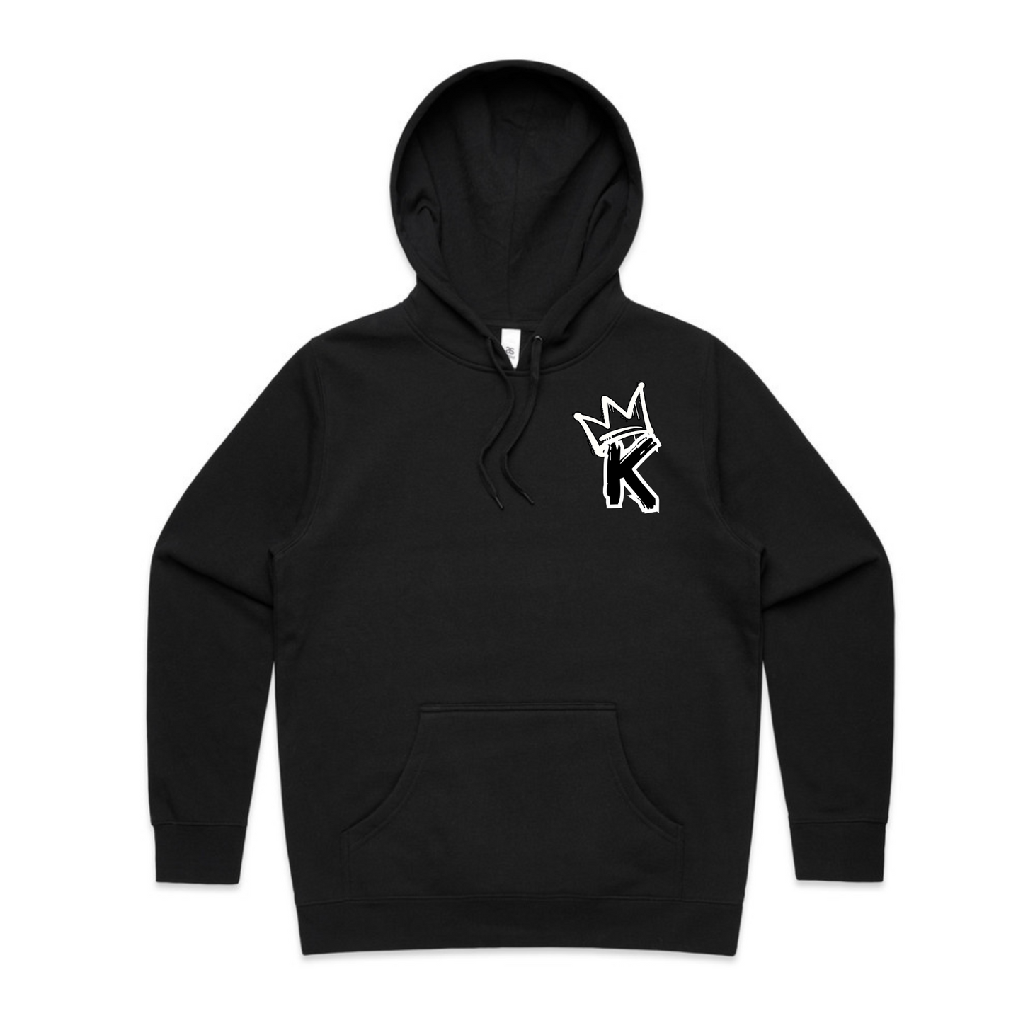 B/W Back Crown - Womens Staple Hoodie