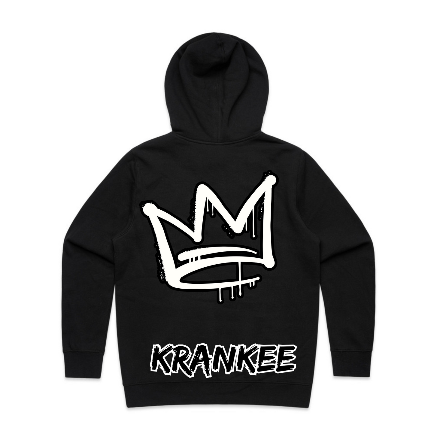 B/W Back Crown - Womens Staple Hoodie