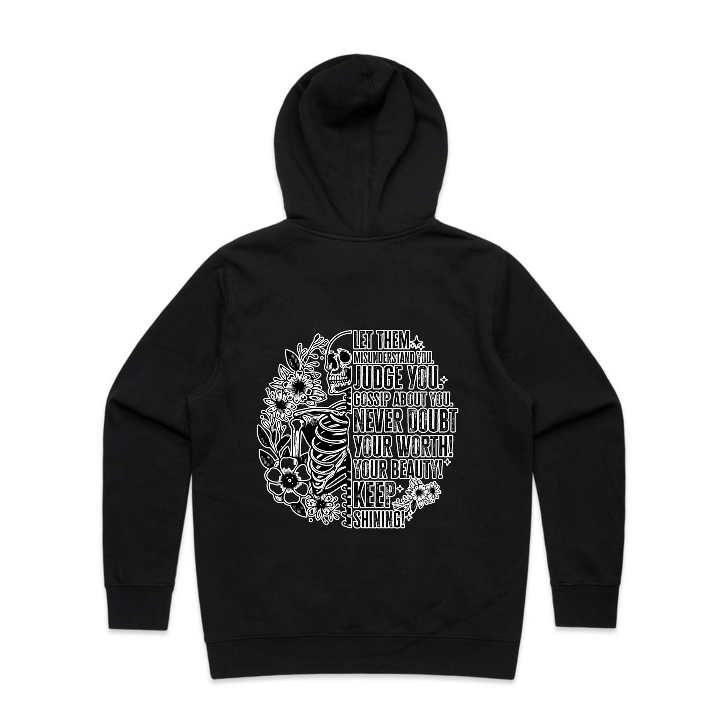 Let Them Skull Back - Womens Staple Hoodie