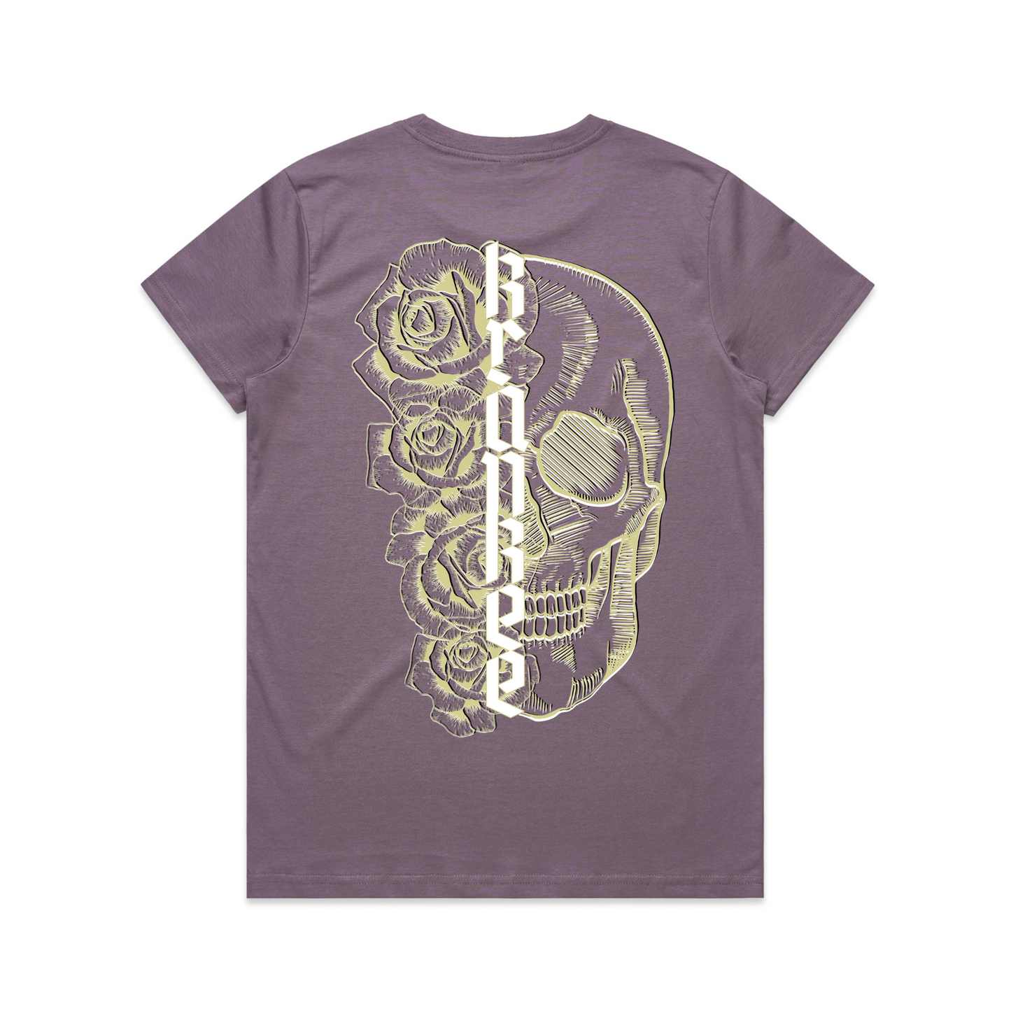 Womens Metallic Skull Tee